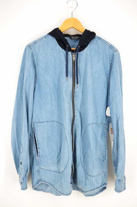 DIESEL (ディーゼル) フード付きシャツ メンズ トップス