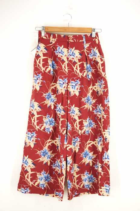 moussy （マウジー） FLOWER WIDE PT レディース パンツ