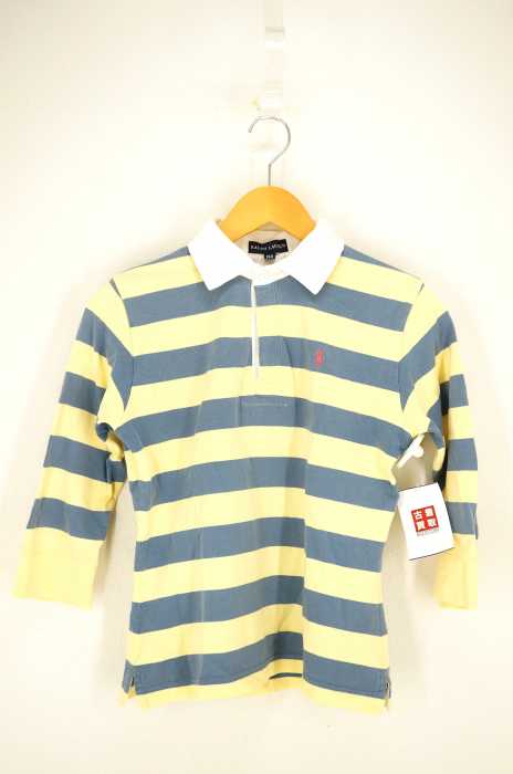 RALPH LAUREN (ラルフローレン) ラグビーシャツ ボーダー レディース トップス
