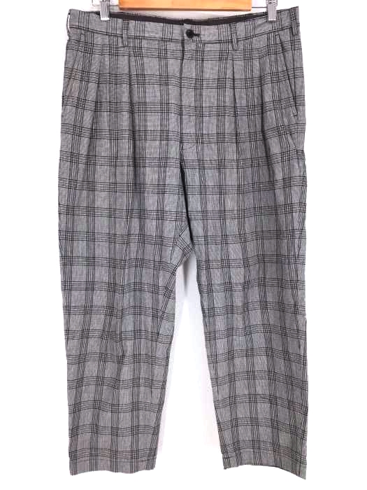 UNITED ARROWS green label relaxing(ユナイテッドアローズグリーンレーベルリラクシング) チェックスラックスパンツ メンズ パンツ