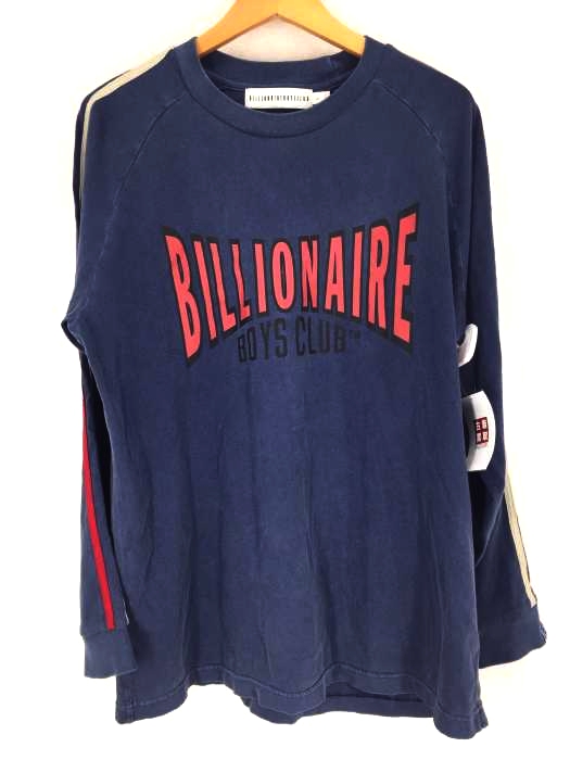 Billionaire Boys Club(ビリオネアボーイズクラブ) カレッジロゴ袖ラインカットソー メンズ トップス