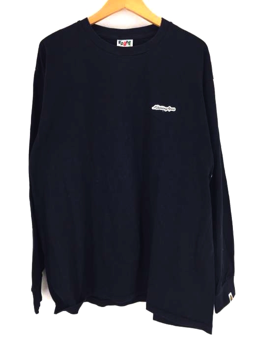 A BATHING APE（アベイシングエイプ） ポケット刺繍クルーネックカットソー メンズ トップス