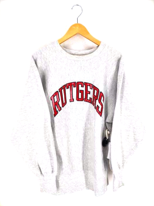 Champion（チャンピオン） reverse weave RUTGERS UNIVERSITY カレッジロゴスウェット メンズ トップス
