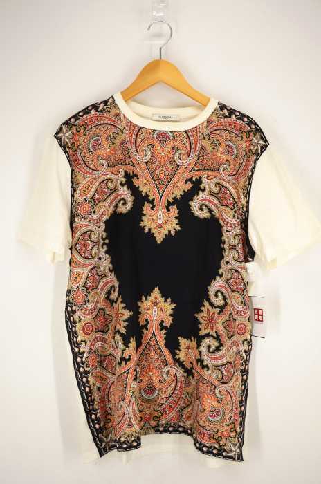 GIVENCHY（ジバンシィ） Satin Paisley Floral Birds of Paradise Oversized T-shirt メンズ トップス