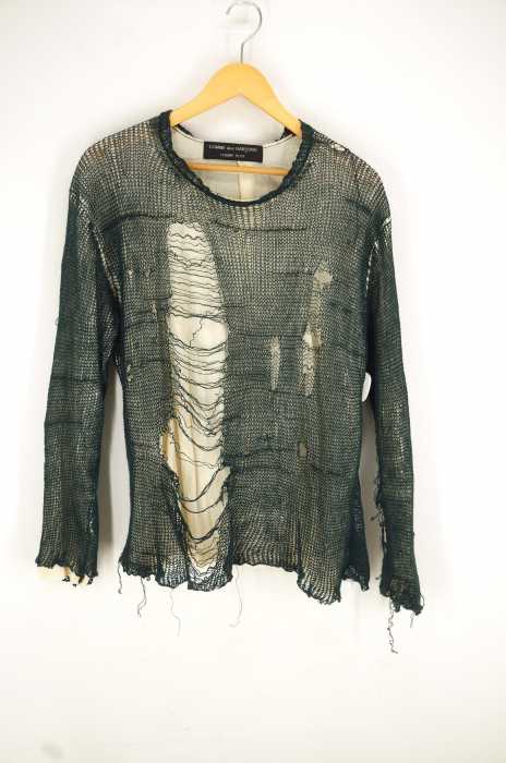 COMME des GARCONS HOMME PLUS （コムデギャルソンオムプリュス） AD1996 リネン ローゲージニット メンズ トップス