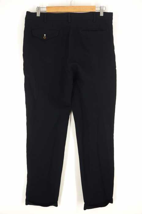 COMME des GARCONS HOMME DEUX (コムデギャルソンオムドゥ ) AD2013 製品染めポリ縮スラックスパンツ メンズ パンツ