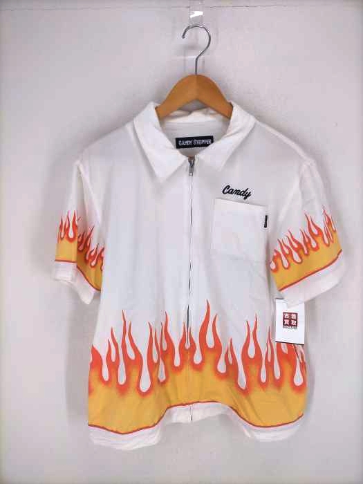 Candy Stripper（キャンディストリッパー） FIRE PATTERN SHIRT 