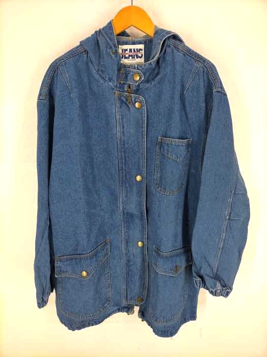 USED古着(ユーズドフルギ) MIDWESTERN CO デニムモッズパーカー メンズ アウター