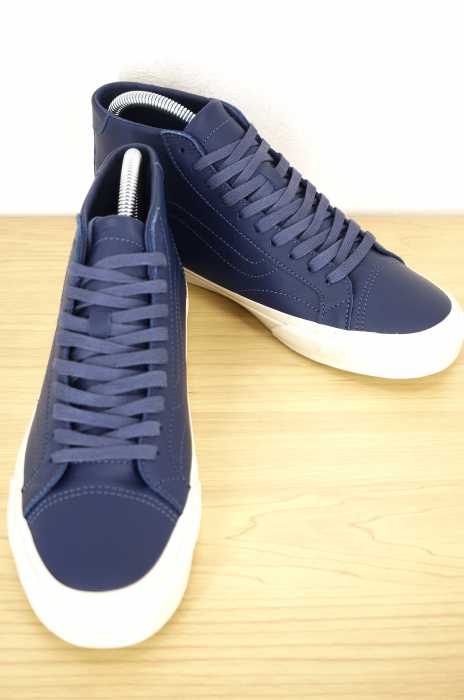 VANS （バンズ ） レザーハイカットスニーカー メンズ シューズ