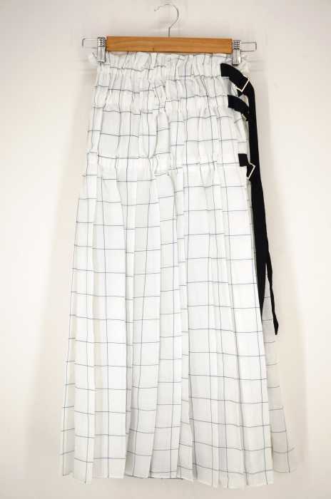 Sacai（サカイ） Graph Check Pleated Skirt レディース