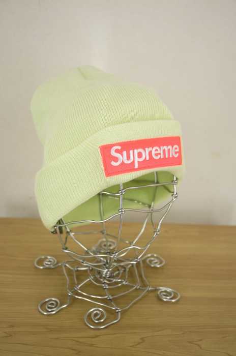 Supreme × New Era（シュプリーム ニューエラ） BOX LOGO ボックスロゴ ビーニー ニットキャップ メンズ 帽子