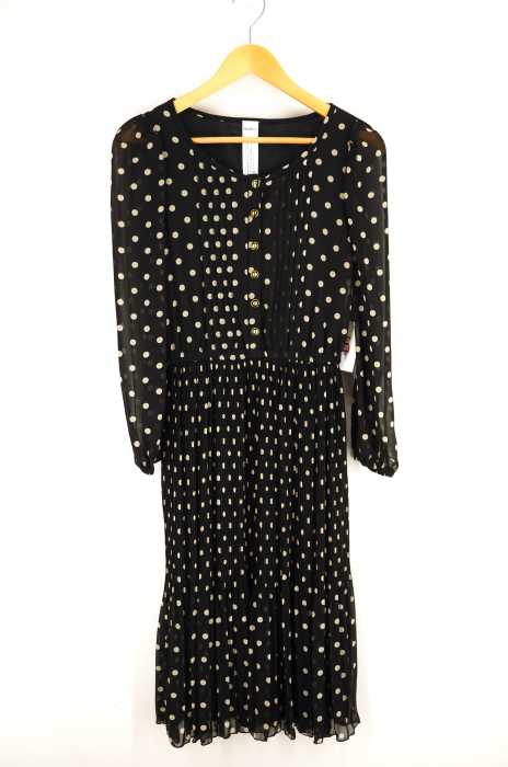 MURUA （ムルーア） ドット柄シフォンワンピース レディース ワンピース