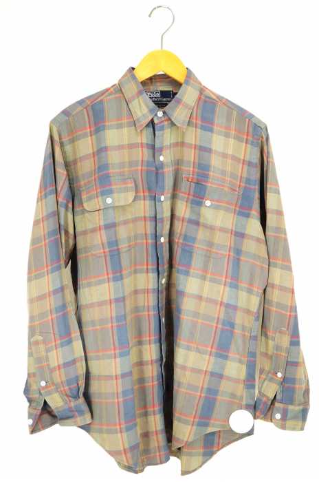 Polo by RALPH LAUREN （ポロバイラルフローレン） 長袖チェックシャツ メンズ トップス