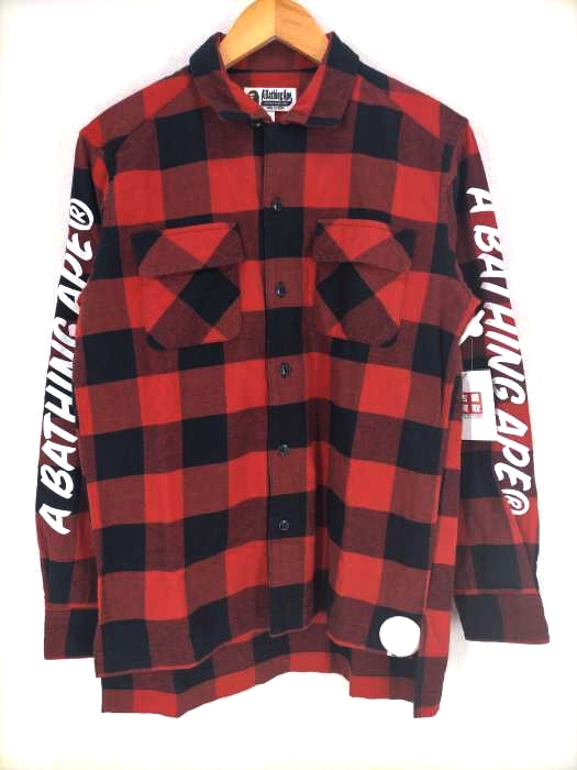 A BATHING APE(アベイシングエイプ) チェックシャツ メンズ トップス