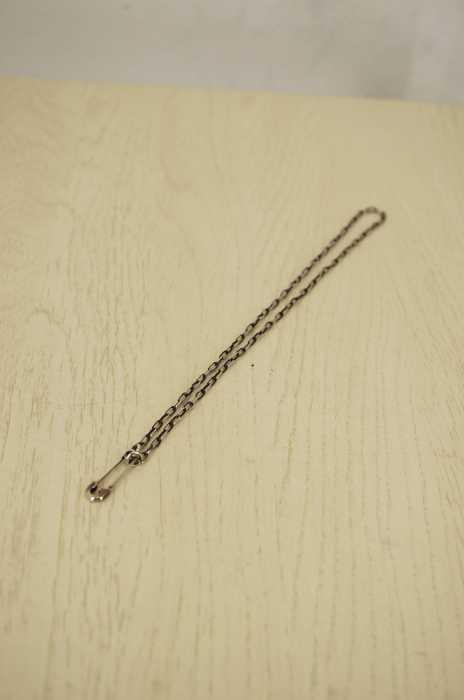 JAM HOME MADE （ジャムホームメイド） セーフティピン長アズキチェーンダイヤモンドネックレス メンズ アクセサリー