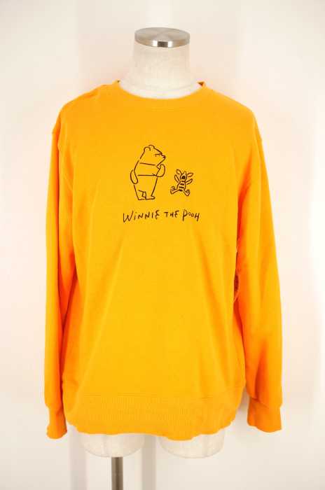 BEAMS T （ビームスティー） Winnie The Pooh Crew Neck メンズ トップス