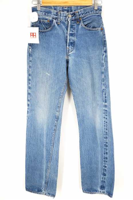 Levi's (リーバイス) 80年代 デニムストレートパンツ 赤耳デニム レディース パンツ