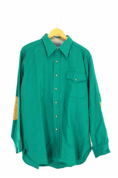 PENDLETON（ペンドルトン） USA製 ウール エルボーパッチ メンズ トップス