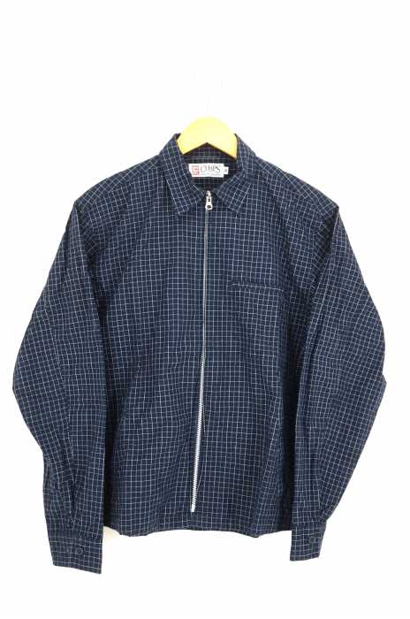 CHAPS RALPH LAUREN (チャップスラルフローレン) チェック柄ジップアップシャツジャケット メンズ アウター