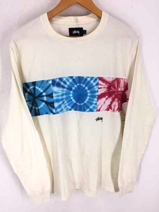 Stussy（ステューシー） タイダイ切替ロングTシャツ メンズ トップス