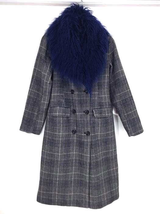 GUESS(ゲス) グレンチェック柄チェスターコート メンズ アウター