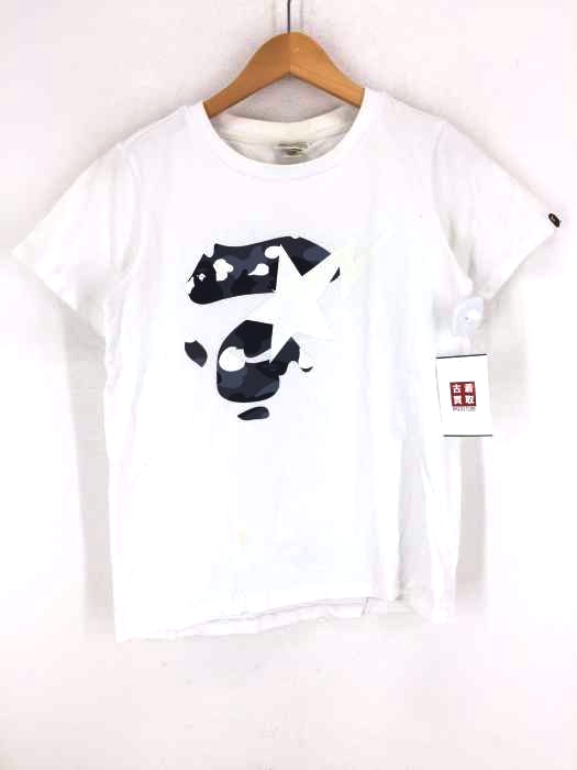 A BATHING APE（アベイシングエイプ） スタープリントtシャツ レディース トップス