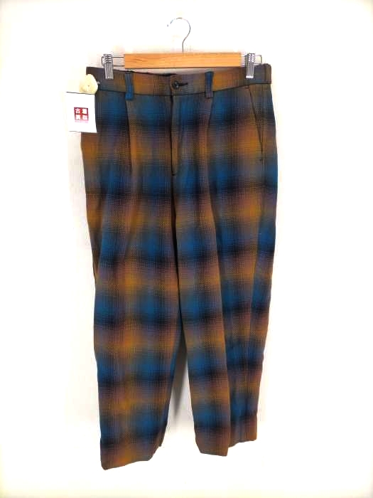 PENDLETON(ペンドルトン) 19AW オンブレチェックイージーワイドスラックス メンズ パンツ
