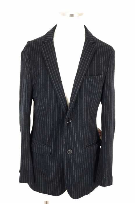 BURBERRY BLACK LABEL （バーバリーブラックレーベル） ストライプ 2Bテーラードジャケット メンズ アウター