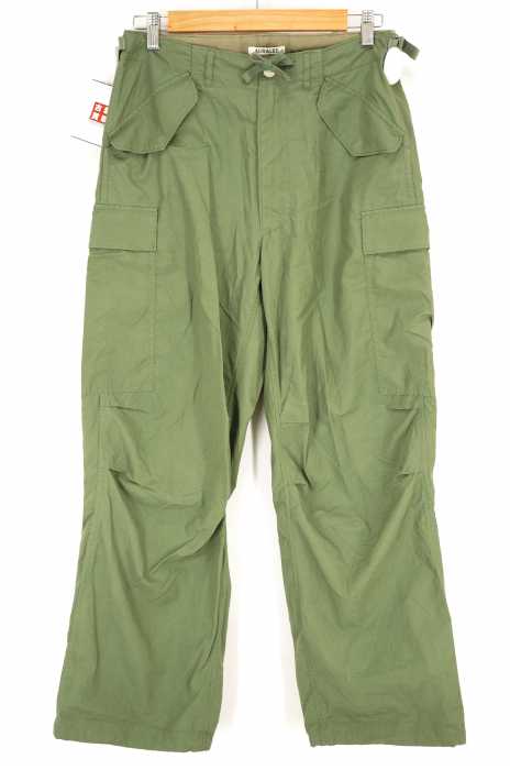 AURALEE （オーラリー） WASHED FINX RIPSTOP FIELD PANTS メンズ パンツ