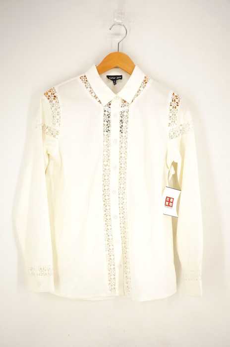 SISTER JANE(シスタージェーン) Nebula Shirt レース切替 レディース トップス