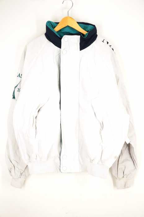 90s ノーティカジップアップジャケット nautica NAUTICA - ノーティカ 90s オールド フラッグタグ リバーシブル