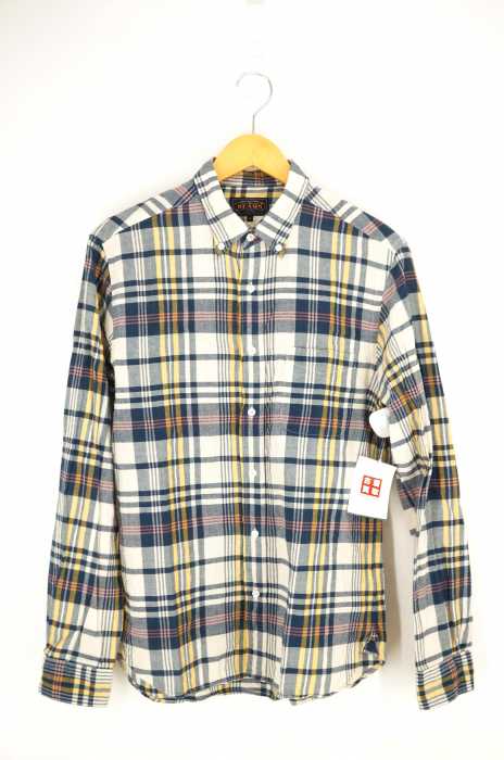 BEAMS PLUS （ビームスプラス） マドラスチェックボタンダウンシャツ メンズ トップス