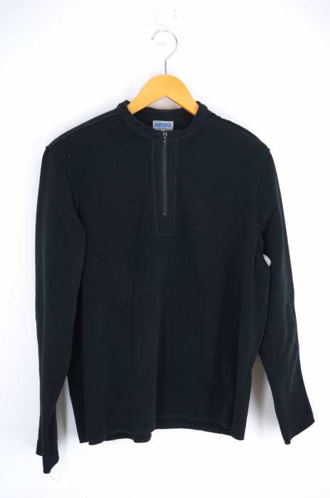 KENZO HOMME(ケンゾーオム) ハーフジップ 長袖フリースカットソー メンズ トップス