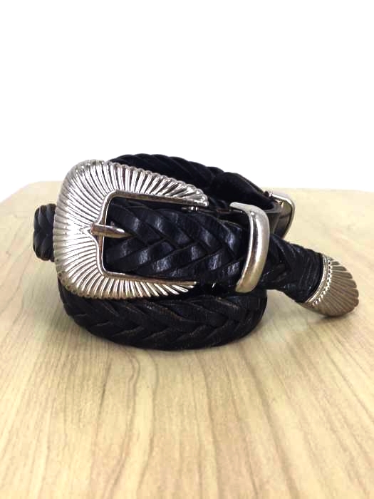 Jieda（ジエダ） WESTERN BELT レザーロングベルト メンズ ファッション雑貨