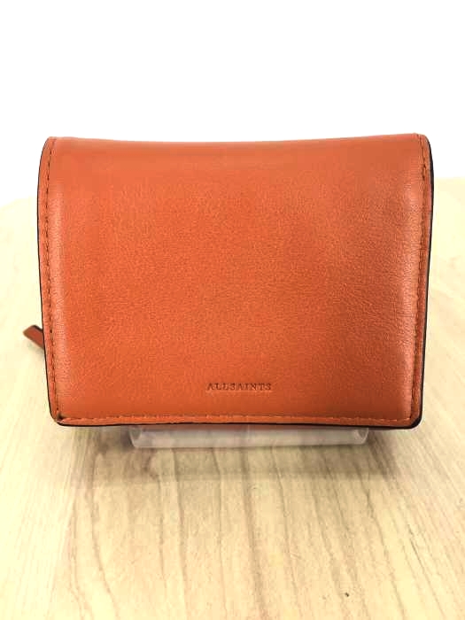 ALL SAINTS（オールセインツ） CAPTAIN LEATHER SMALL WALLET メンズ 財布・ケース