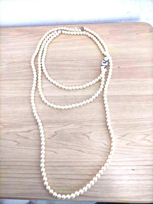 USED古着（ユーズドフルギ） 装飾付パールネックレス レディース アクセサリー