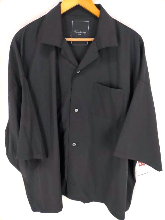 unrelaxing(アンリラクシング) Wideシルエットオープンカラーシャツ メンズ トップス