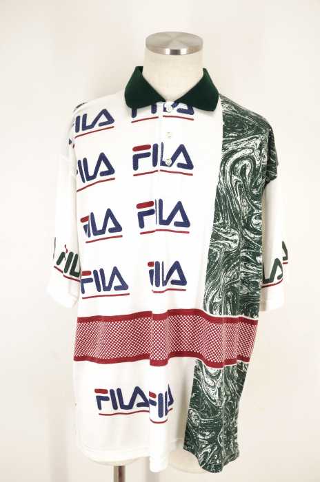 FILA （フィラ） メッシュポロシャツ メンズ トップス