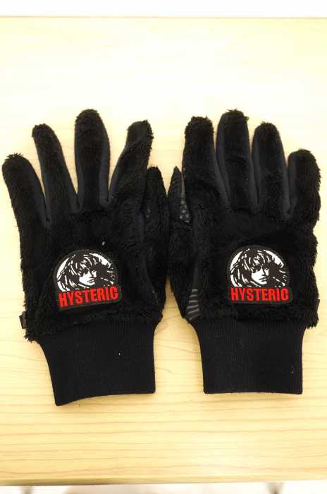 HYSTERIC GLAMOUR （ヒステリックグラマー） PATCH FURグローブ レディース ファッション雑貨