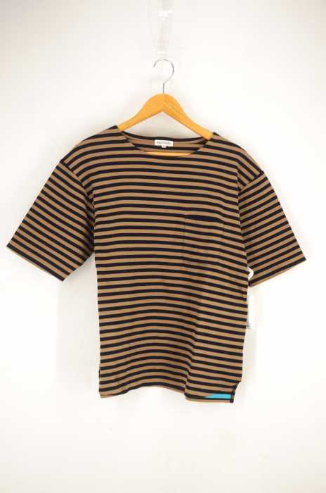 ABAHOUSE（アバハウス） 圧着ポンチボーダーポケットTシャツ メンズ トップス