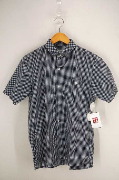 THE NORTH FACE （ザノースフェイス） S/S ALPHADRY SH 半袖ギンガムチェックシャツ メンズ トップス