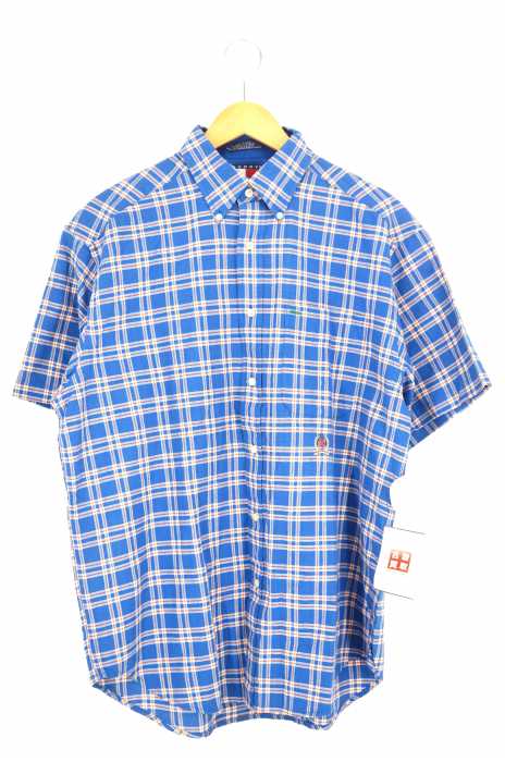TOMMY HILFIGER (トミーヒルフィガー) S/S チェック柄ボタンダウンシャツ メンズ トップス