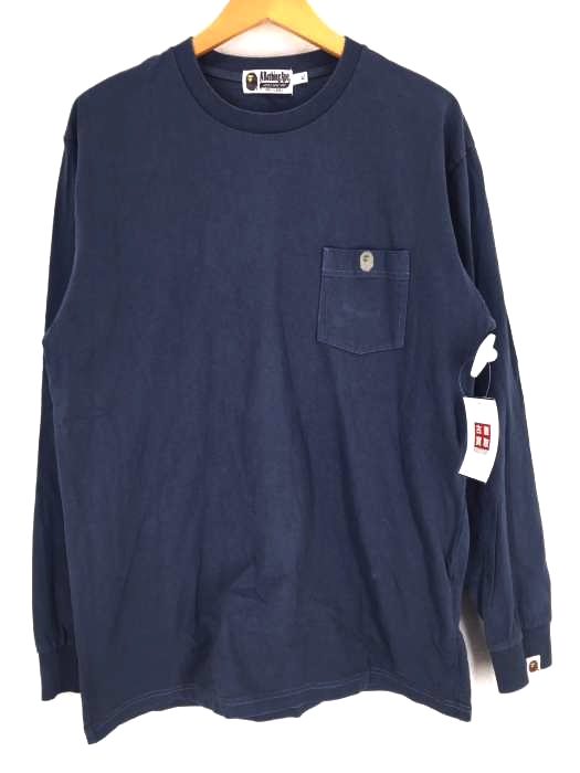 A BATHING APE（アベイシングエイプ） 刺繍ポケットカットソー メンズ トップス