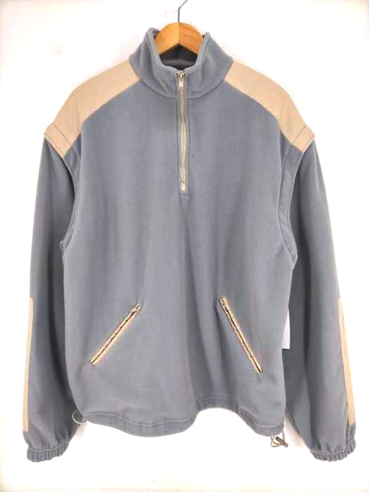 GR10K（ジーアールテンケー） contrasting panel jumper メンズ アウター