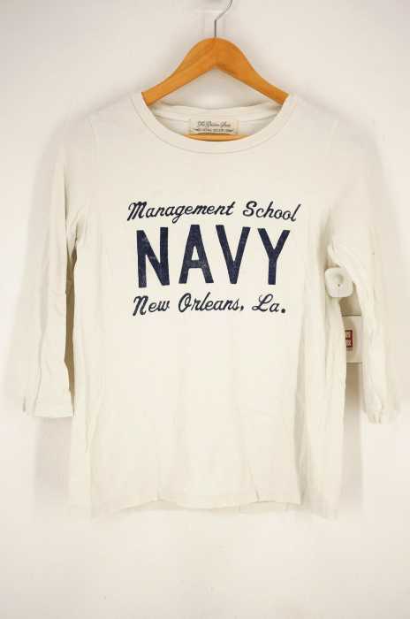 REMI RELIEF （レミレリーフ） MANAGEMENT SCHOOL NAVY プリント レディース トップス