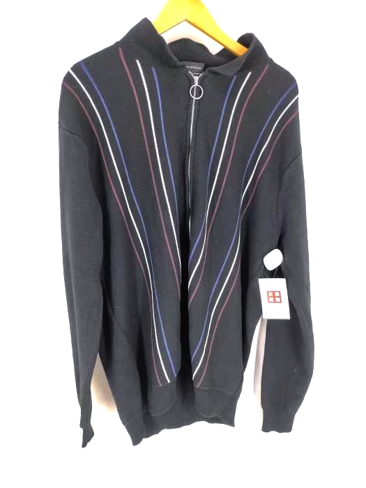 FTC(エフティーシー) STRIPE ZIP UP SWEATER メンズ トップス