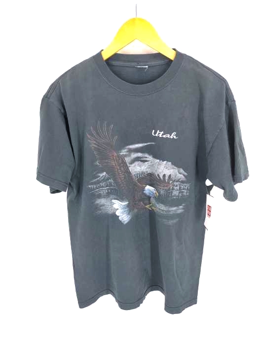 USED古着（ユーズドフルギ） イーグルプリント Tシャツ メンズ トップス