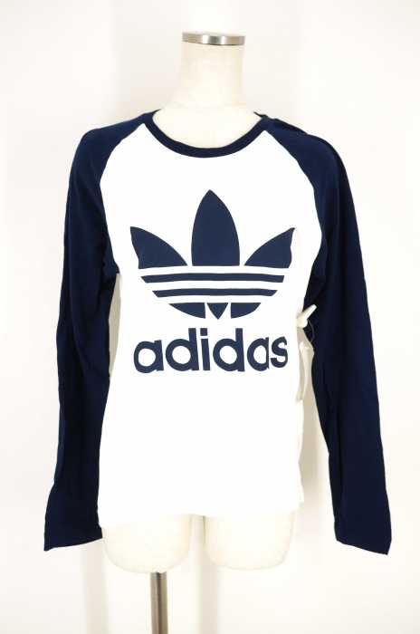 adidas Originals （アディダスオリジナルス） ロゴラグランカットソー レディース トップス
