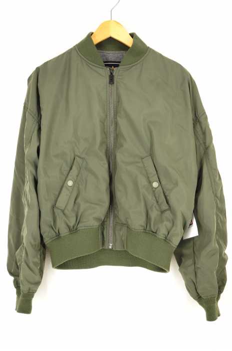 ALPHA INDUSTRIES (アルファインダストリーズ) ドロップショルダー L-2B フライトジャケット レディース アウター