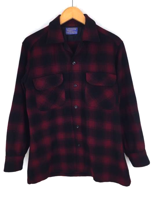 PENDLETON（ペンドルトン） オンブレチェック 開襟 オープンカラー メンズ トップス